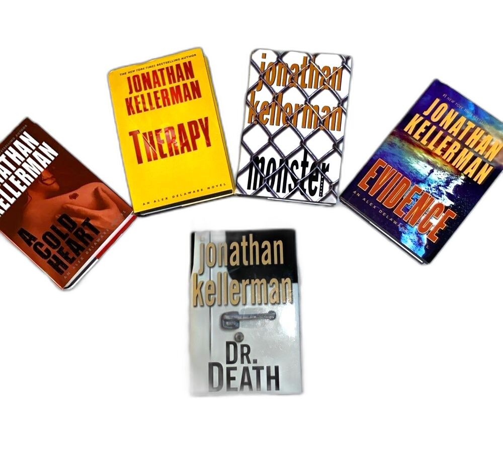 Jonathan Kellerman Hardback Kollection -5 Books